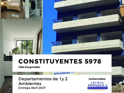 Departamento en venta  de Pozo-en Villa Pueyrredon.