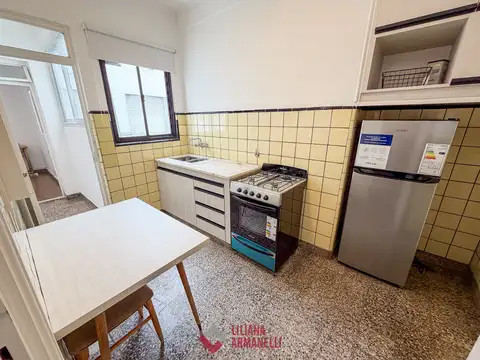 Departamento 2 ambientes con 2 baños