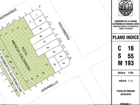 Terreno en Venta en Saavedra, USD 270.000