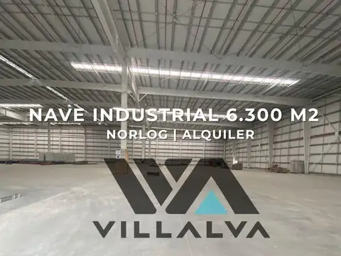 Alquiler Nave Industrial de 6.300 m² en Norlog, Benavidez.
