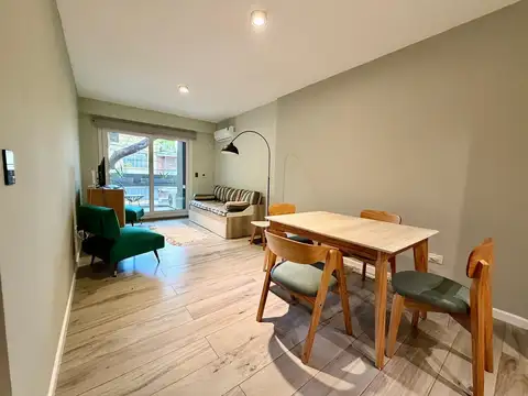 Venta de monoambiente amoblado en Caballito