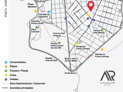 Departamento en Venta de 1 dormitorio