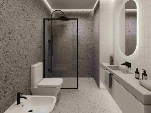 Departamento 3 ambientes con 2 baños