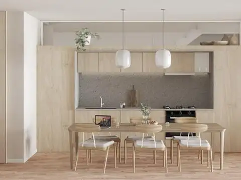 Casa 3 ambientes con 2 baños
