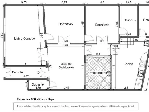 Depto Tipo Casa en Venta de 3 ambientes