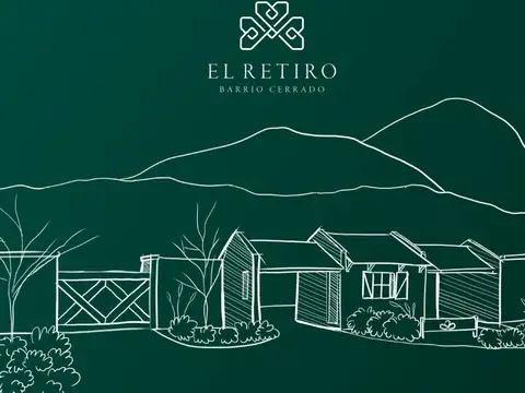 El Retiro.Exclusivos lotes venta Castellanos Rta 28 km