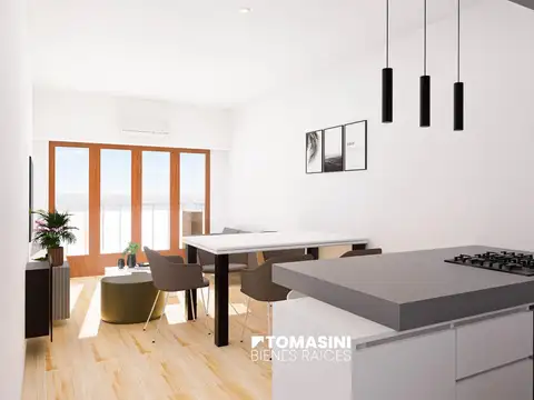 Departamento en Venta de 1 dormitorio