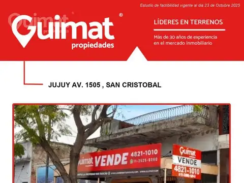 Avenida Jujuy 1500