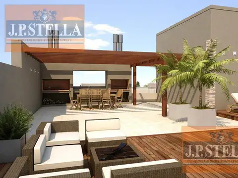 Departamento 2° Piso 1 Ambiente Contrafrente Jujuy 3344
