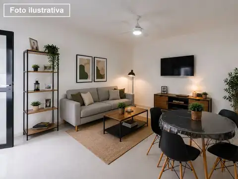 Depto Tipo Casa 3 ambientes con 2 baños