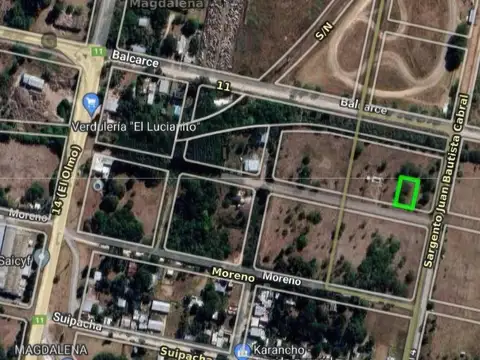Terreno en Venta en Ruta 11 Kilometro 23, USD 30.000