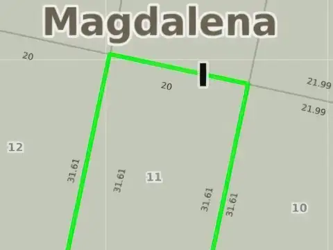 Terreno en Venta en Ruta 11 Kilometro 23, USD 30.000