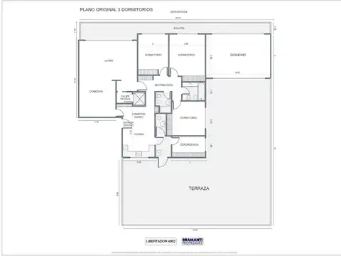 Departamento en Venta de 3 dormitorios