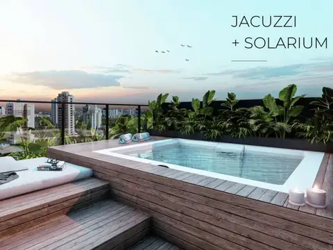 Departamento 2 ambientes con 1 baño