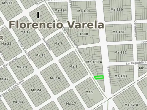 Casa 3 ambientes con 1 baño