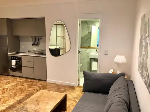 Departamento 2 ambientes con 1 baño