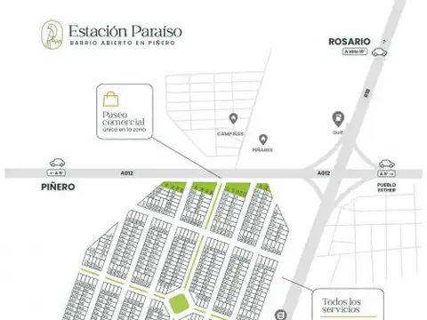 Ruta 18 y A012