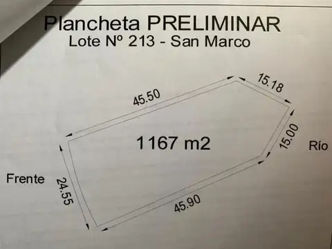 Terreno Lote  en Venta ubicado en San Marco, Villanueva, Tigre