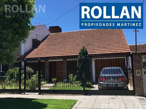 Exc Chalet 4 amb en 2 pl con amplio fondo y pileta  MARTINEZ VENTA