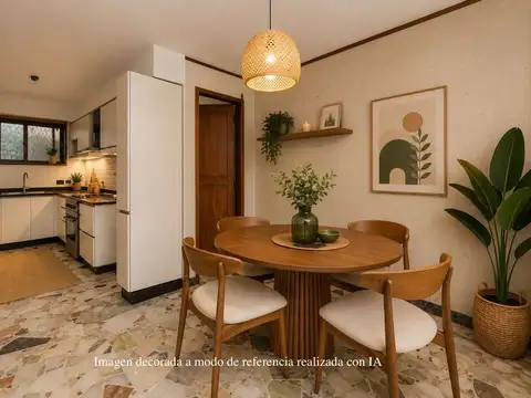 Venta piso 5 amb. balcón dep. San Telmo A. Credito