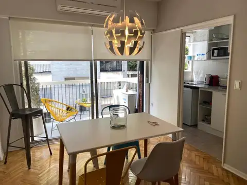 ALQUILER AMOBLADO MONOAMBIENTE BALCON PALERMO