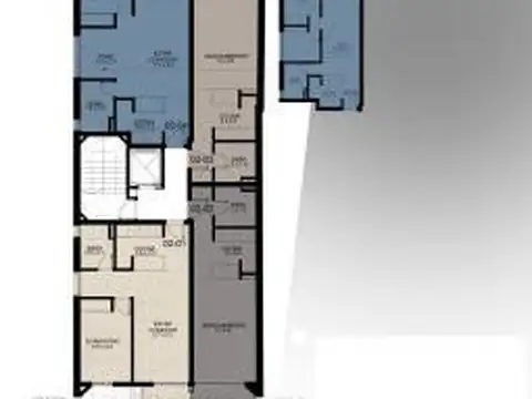 Departamento 2 ambientes con 1 baño