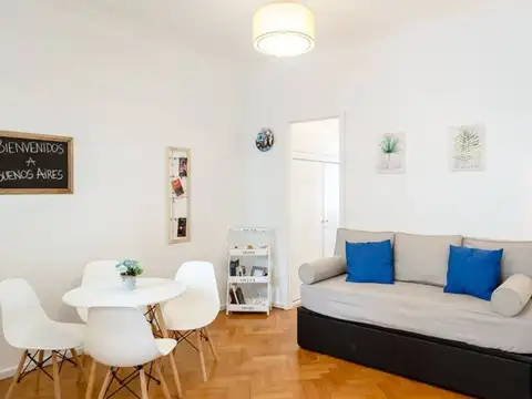 ALQUILER AMUEBLADO DEPTO 2 AMBIENTES CABA