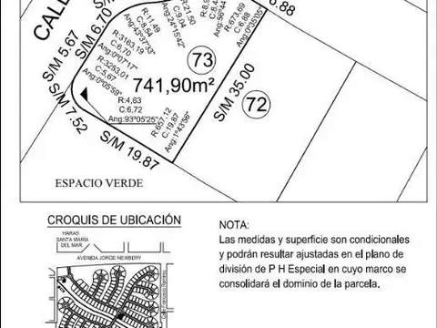 Casonas del Haras LOTE 73 LOMADA