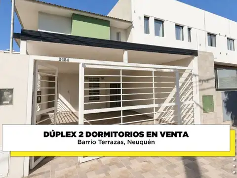 Dúplex 2 dormitorios en venta Terrazas Neuquen