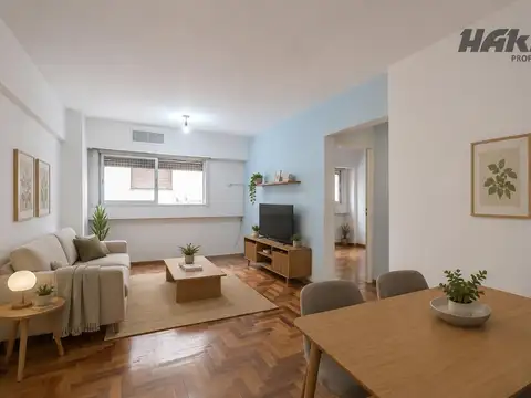 Departamento 2 ambientes con 1 baño