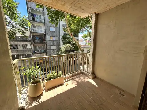 Departamento 2 ambientes con 1 baño