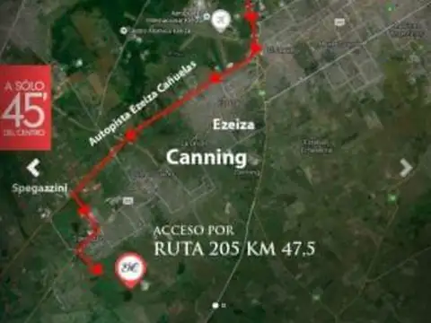 Terreno en Venta en Canning, USD 44.900