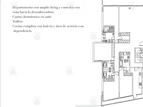 Departamento en Venta de 4 ambientes