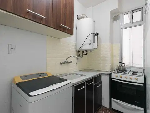 Departamento 2 ambientes con 2 baños