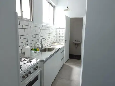 Departamento 2 ambientes con 1 baño