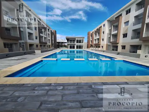 Departamento 3 ambientes a estrenar, con cochera y balcón, en venta en Paso del Rey