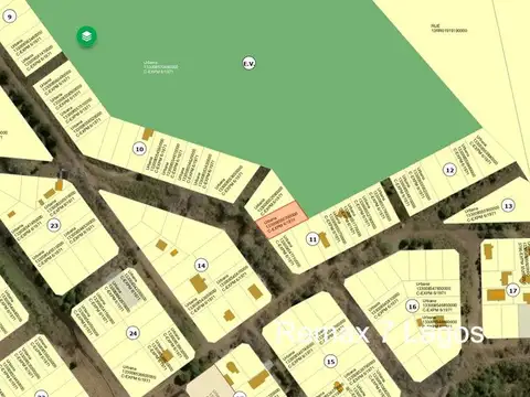 Terreno en Venta de 809,0 m2