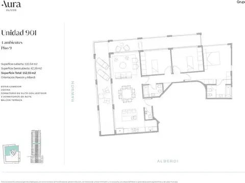Rawson 2700  esq Alberdi