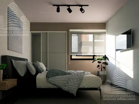 Departamento 3 ambientes con 1 baño