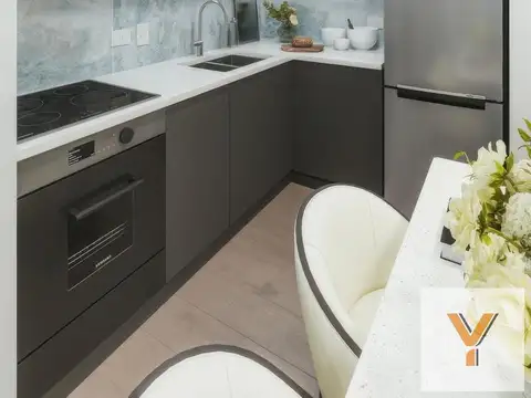 Departamento 2 ambientes con 1 baño