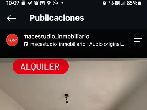 Depto Tipo Casa en Alquiler de 3 ambientes