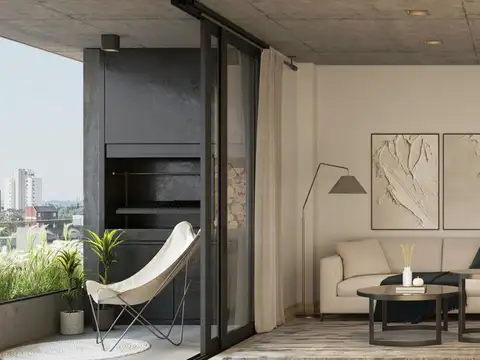 Departamento Monoambiente con 1 baño
