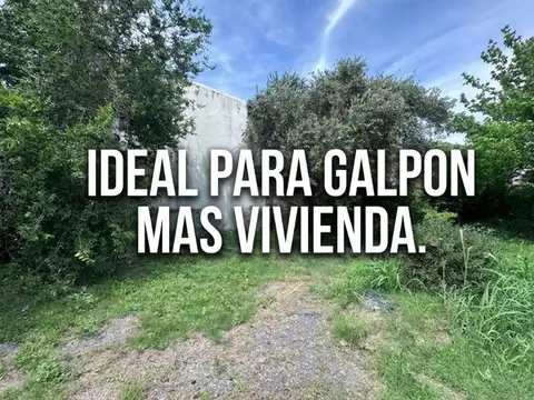 VENTA LOTE EN ALDO BONZI IDEAL LOCAL Y VIVIENDA