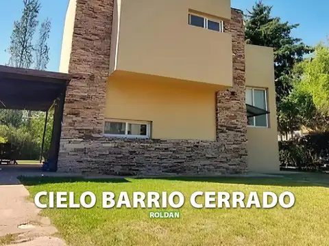 CASA EN VENTA - BARRIO CERRADO EL CIELO