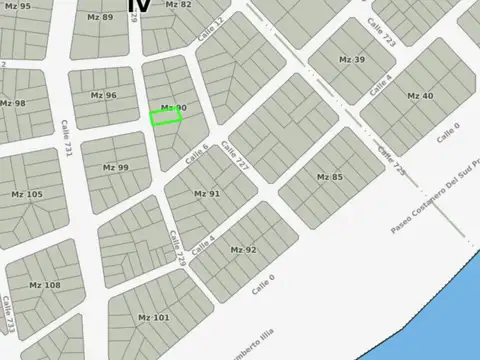 Terreno en Venta de 825,0 m2