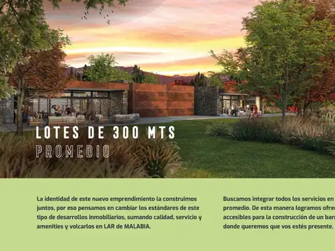 LOTE EN VENTA BARRIO PRIVADO LAR DE MALABIA