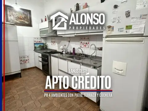 PH 4 AMBIENTES CON COCHERA EN VENTA EN LANÚS