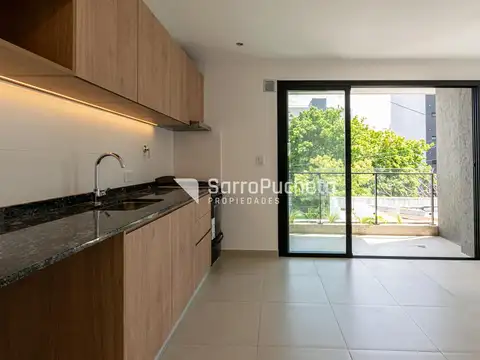Departamento 2 ambientes con 1 baño