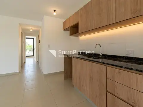 Departamento 2 ambientes con 1 baño