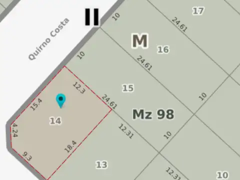 Terreno en Venta de 223,0 m2